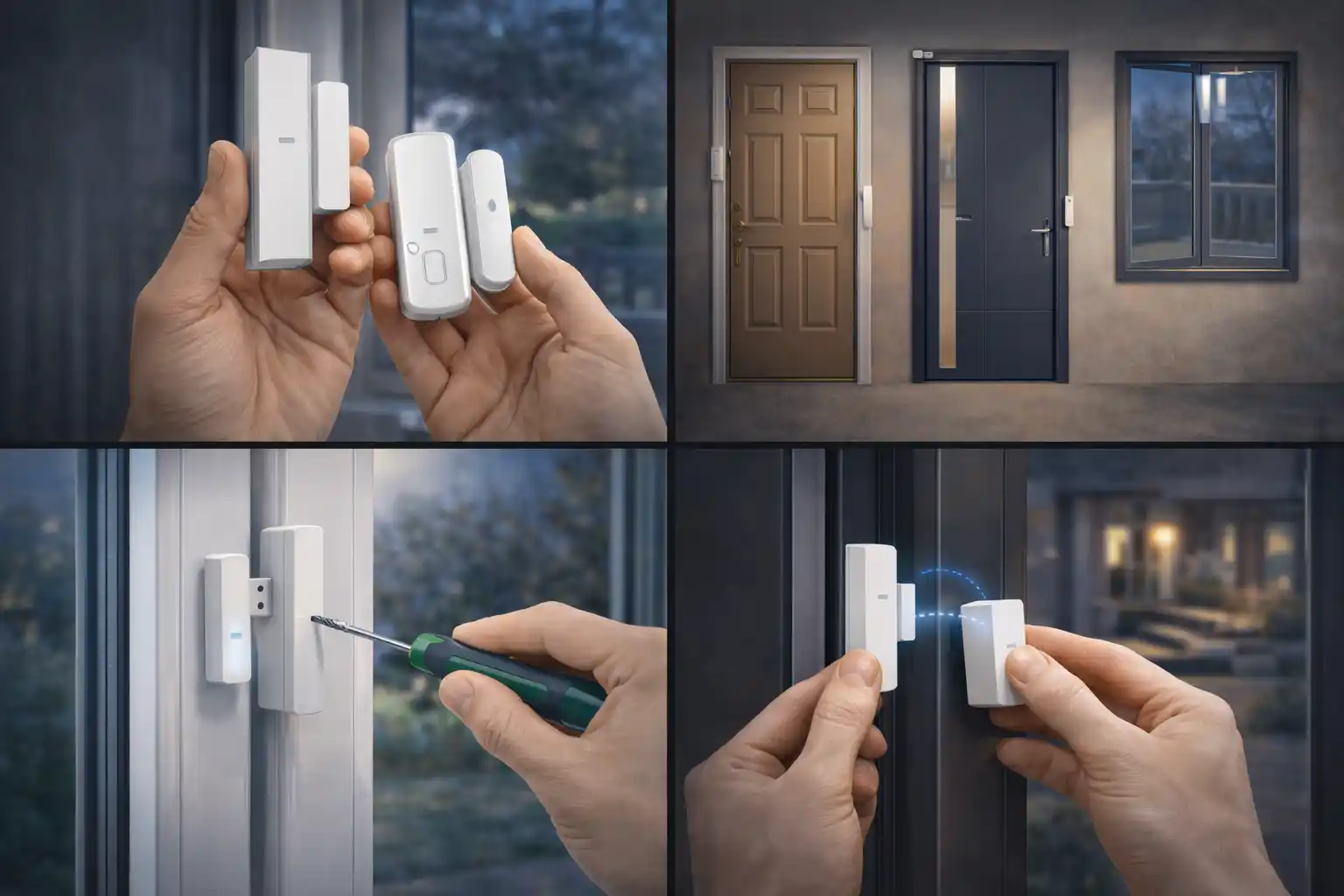 Датчики открытия дверей и окон: выбор и установка