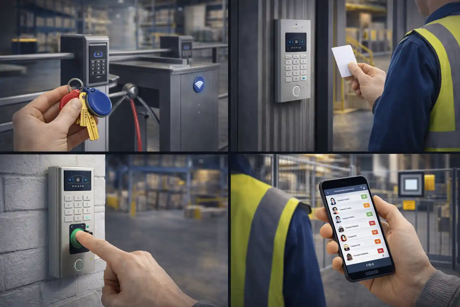 Контроль доступа для складов и производственных объектов