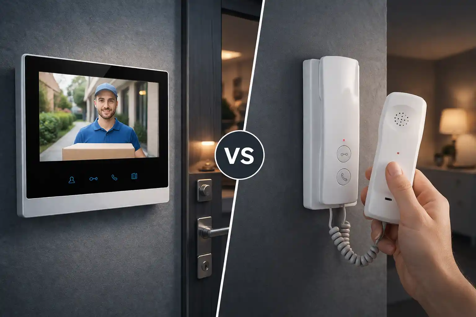 Видеодомофон или аудиодомофон