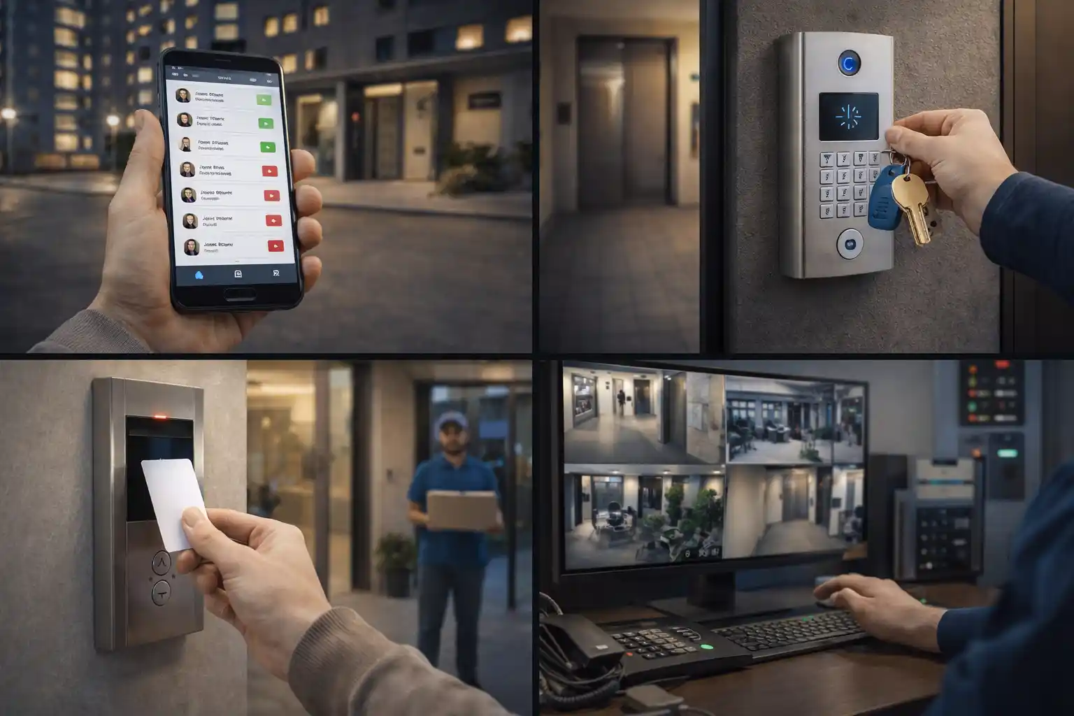 Контроль доступа для многоквартирного дома: решения и особенности