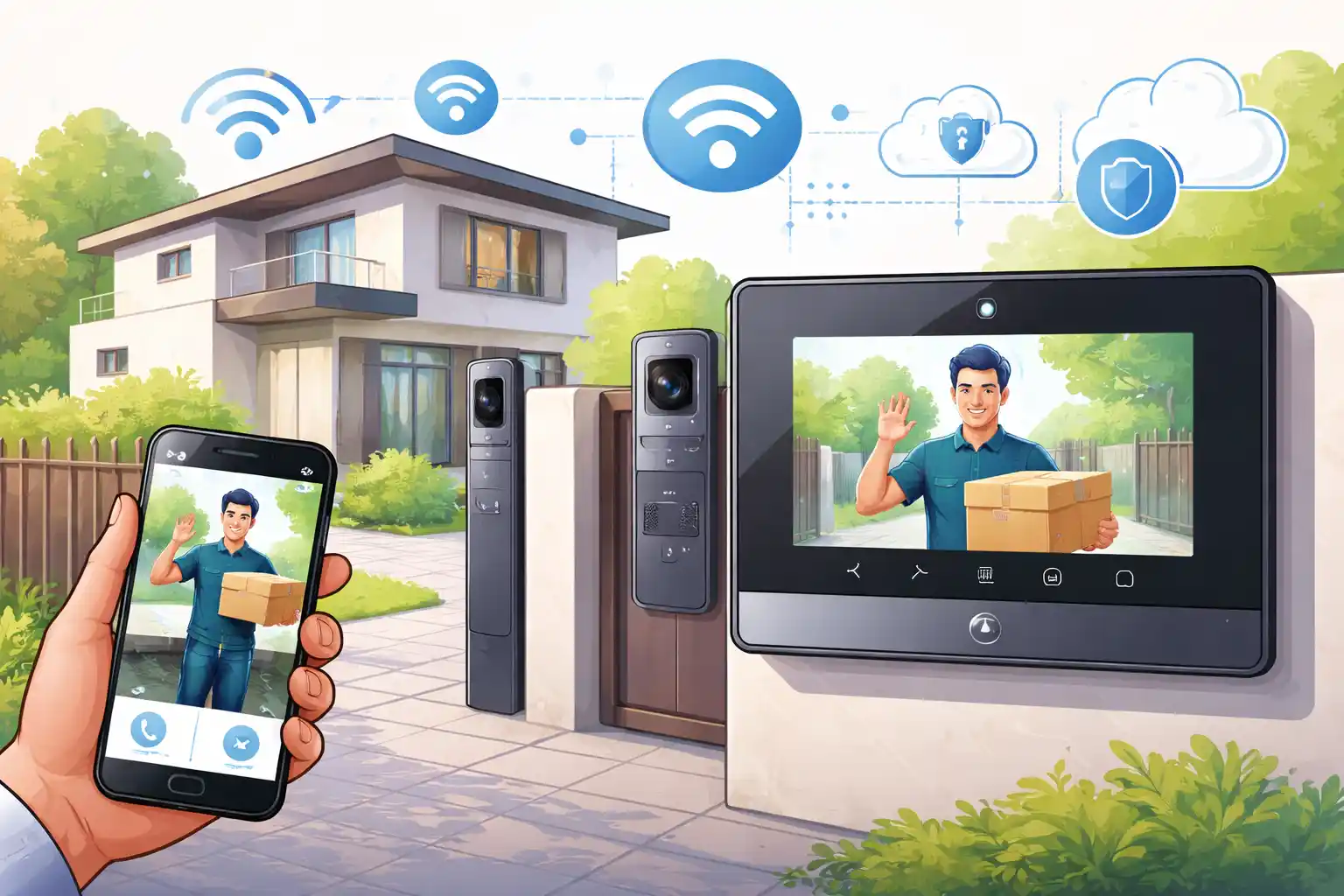 IP-домофоны: как работают и их преимущества