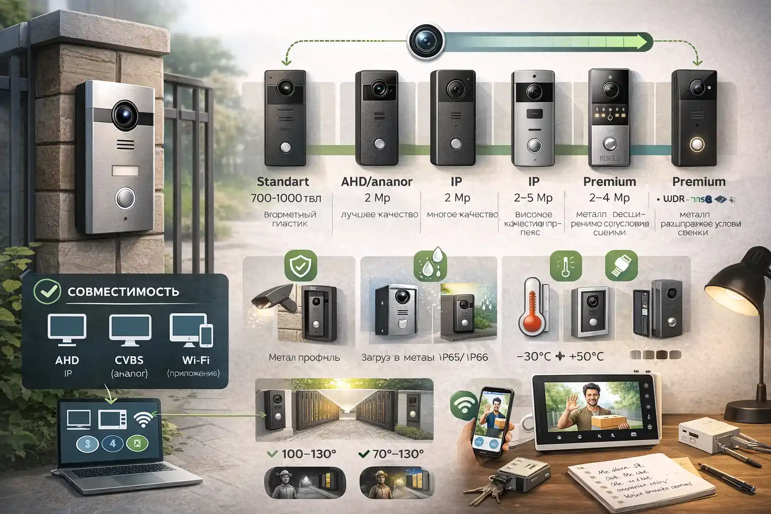 Как выбрать вызывную панель для домофона