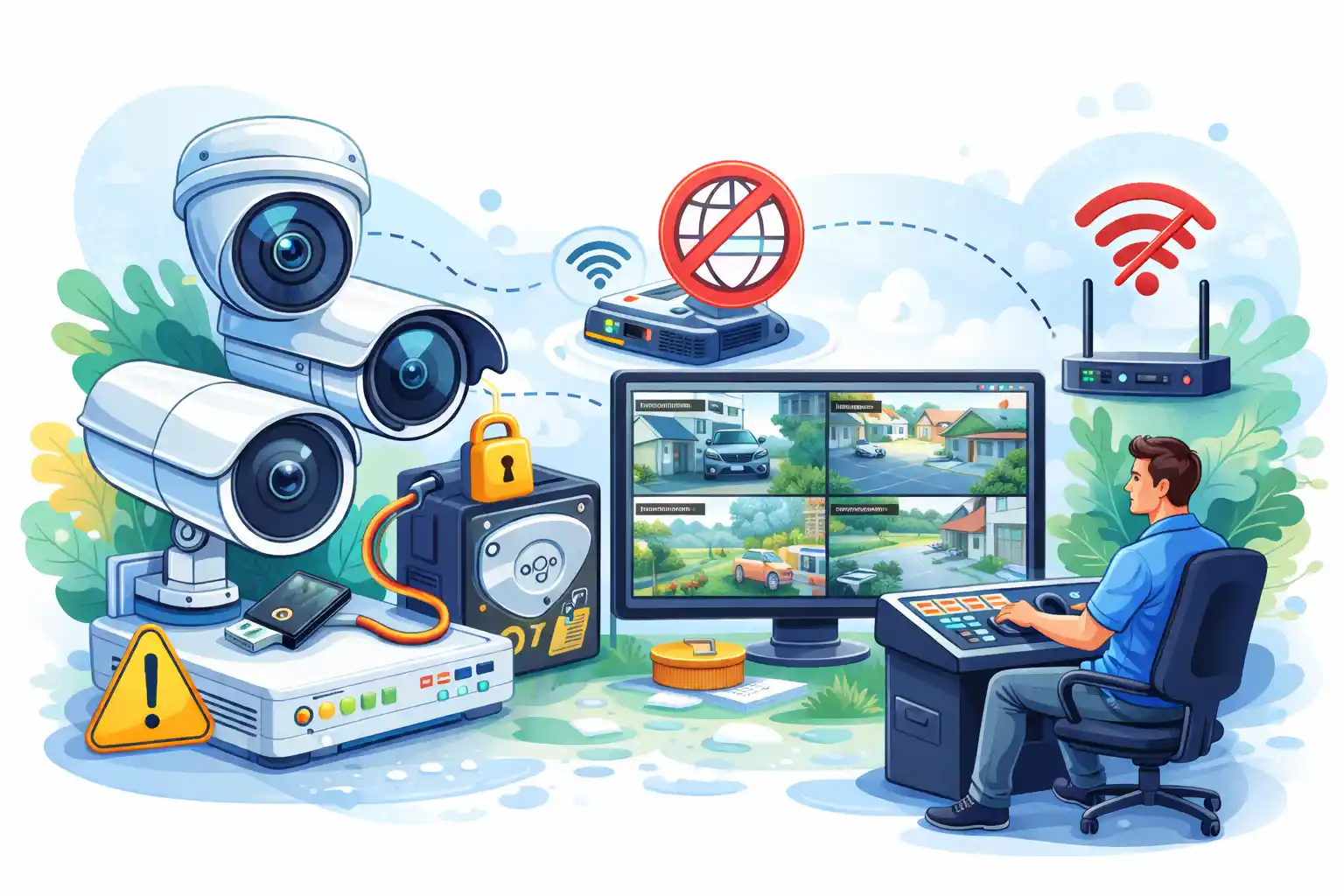 Видеонаблюдение без интернета
