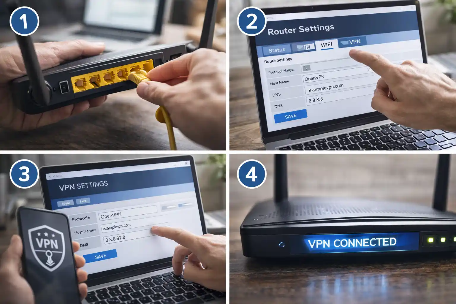 Как установить VPN на роутер
