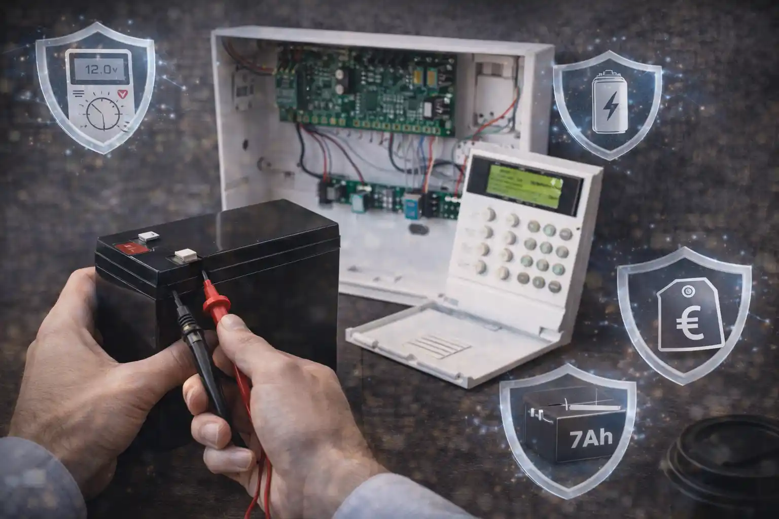 Выбор аккумулятора для сигнализации