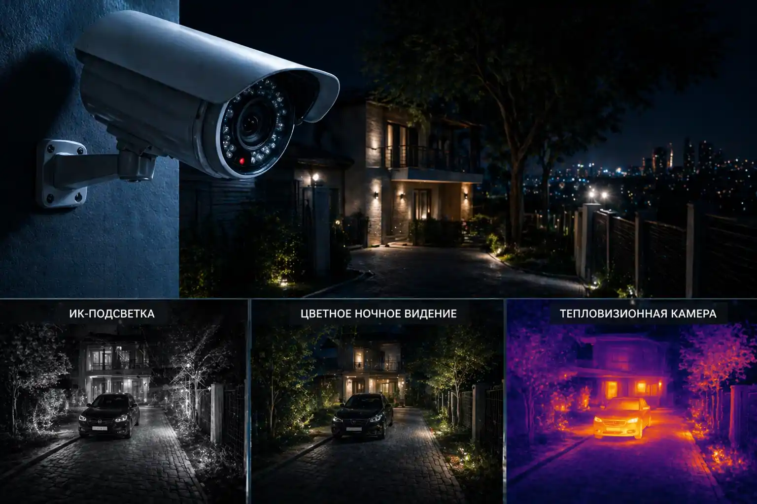 Какие камеры лучше работают ночью